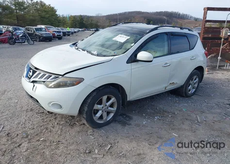 2010 Nissan Murano Sl from USA, damaged, VIN JN8AZ1MW8AW112627